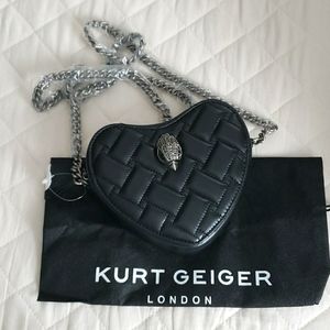 Kurt Geiger Kensington Heart Bag New